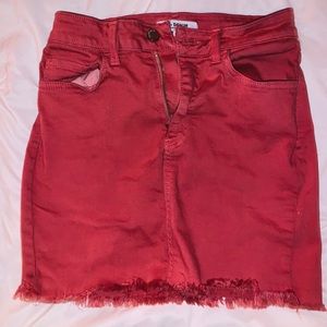 Boutique Denim miniskirt